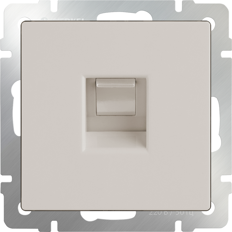 Розетка Ethernet RJ-45  (слоновая кость) 