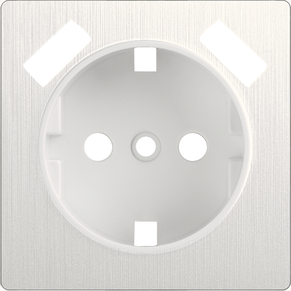 Накладка для USB розетки (перламутровый рифленый) 