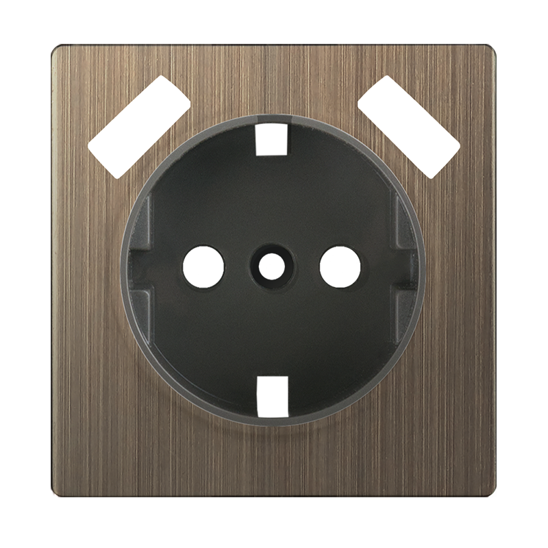 Накладка для USB розетки (бронзовый) 